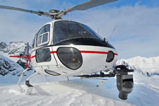 Helicopter in Alaska