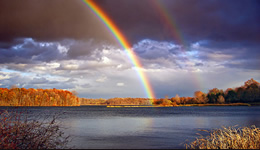 Lake over Rainbow